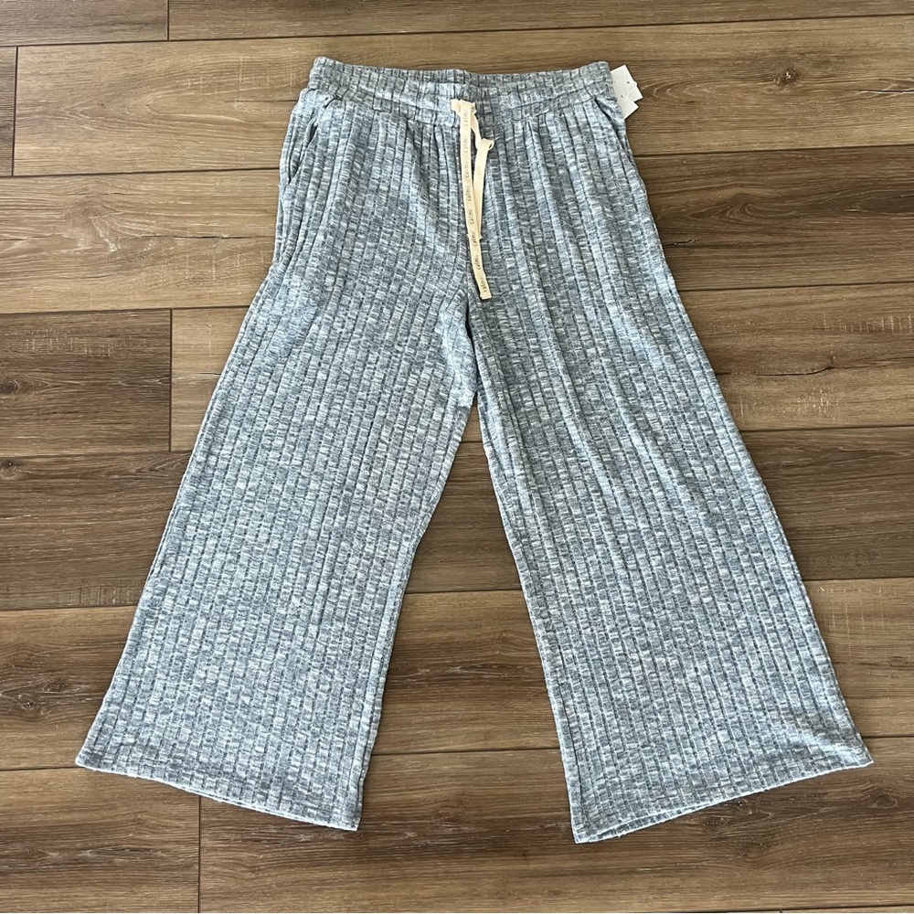 Calme by Johnny Was Cozy Wide Leg Pants Large - NWT